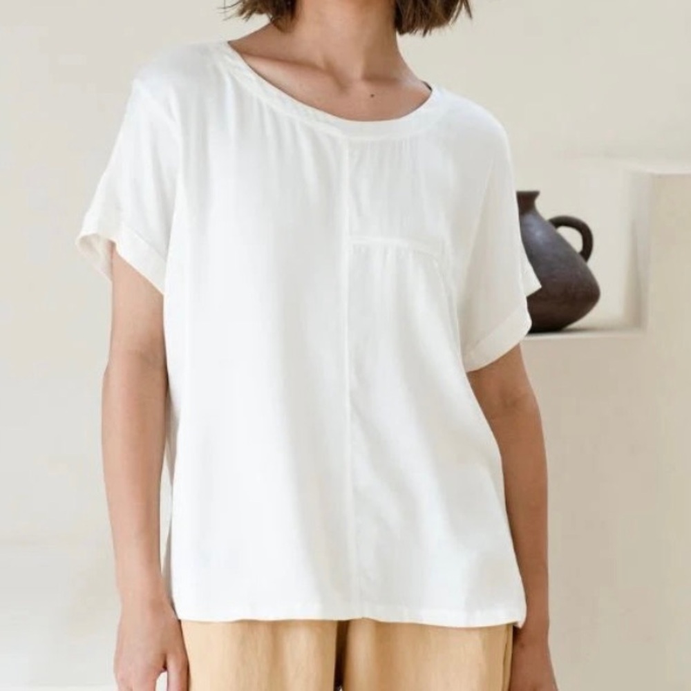 Nomad the Label Boxy Fit Tee 100% Bamboo